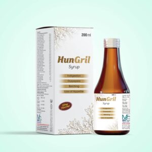 Hungril Hungril Syrup, Hungril Digestive Syrup Herbal Blend for Indigestion, Bloating, and Constipation Relief, 200 ml