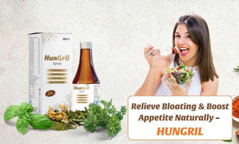 Relieve Bloating Boost Appetite Naturally – HUNGRIL Syrup