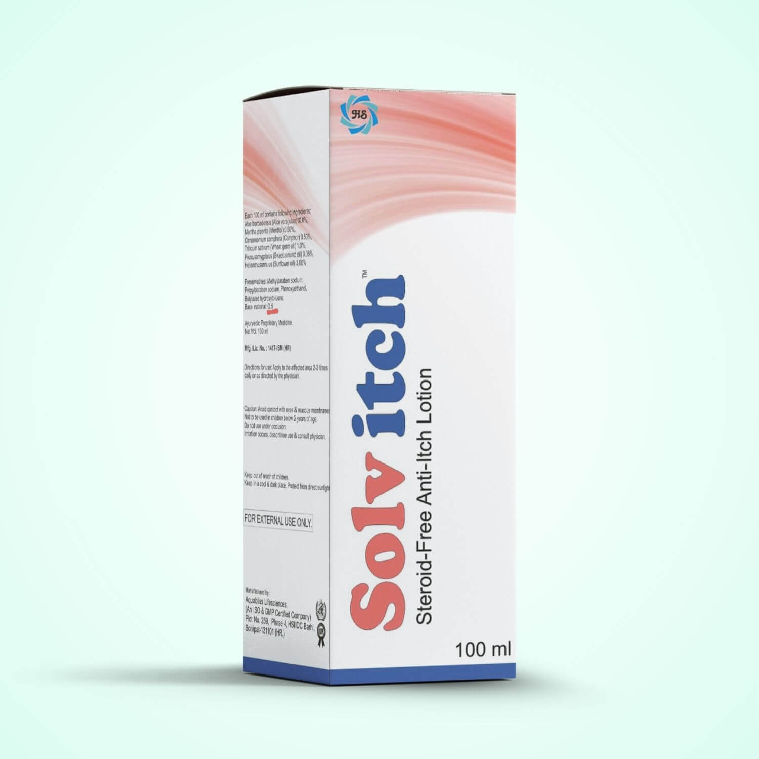 Solvitch Anti Eching Lotion 100ML